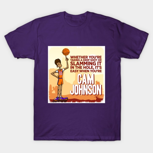 Big Cam Johnson T-Shirt by jared_clark